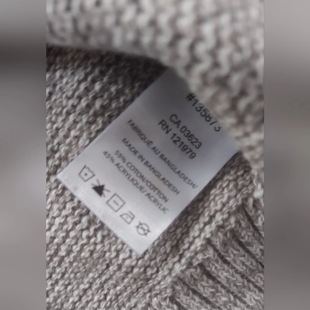 Projek Raw Marled Full Zip Cardigan Sweater Mens Size Large Gray NWT